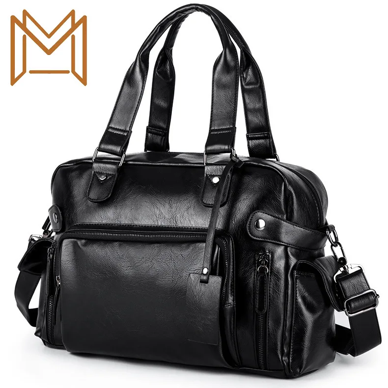 

Classic Cross Section Man Hand Bill Lading Shoulder Package Capacity Travelling Bag Trend Male Satchel