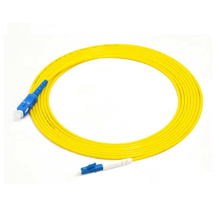 10 шт./пакет LC/UPC-SC/оптический патч-корд Simplex одномодовый волоконно-оптический патч-корд 2,0 мм или 3,0 мм FTTH волоконно-оптический соединительный кабель