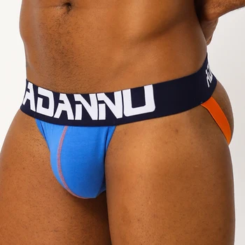 

2020 String Men Lingerie Jockstrap Mens Thongs And G strings New Arrival Sexy Gay Underwear Men Thongs Milk Fiber Sissy Panties