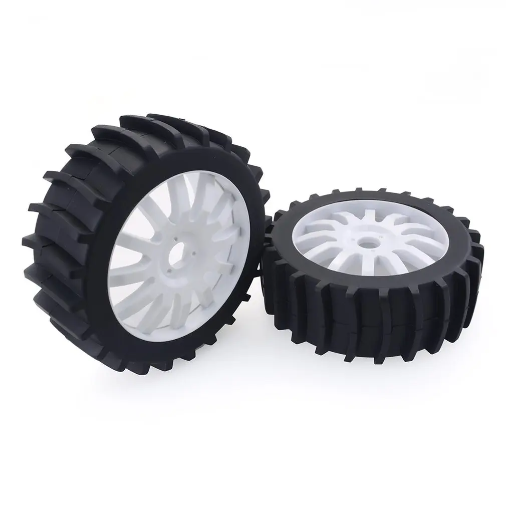 4PCS 1/8 RC Car Snow Sand Paddle Tires Rubber Tyres Wheels for Redcat Team Losi VRX HPI Kyosho HSP Carson Hobao 1/8 Buggy