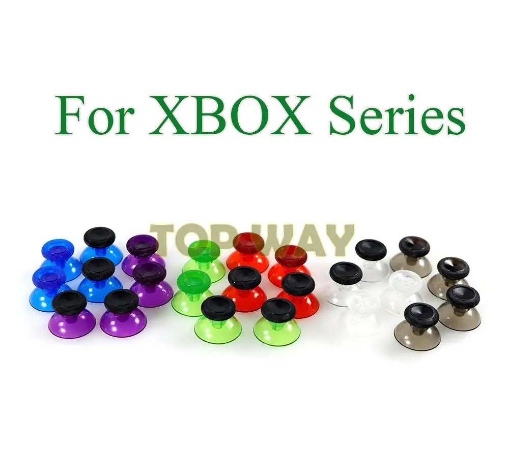100 Pezzi Trasparenti Per Xbox One Series X S Controller 3D Levette Analogiche Tappi Per Xboxone Clear Cap Levette Analogiche