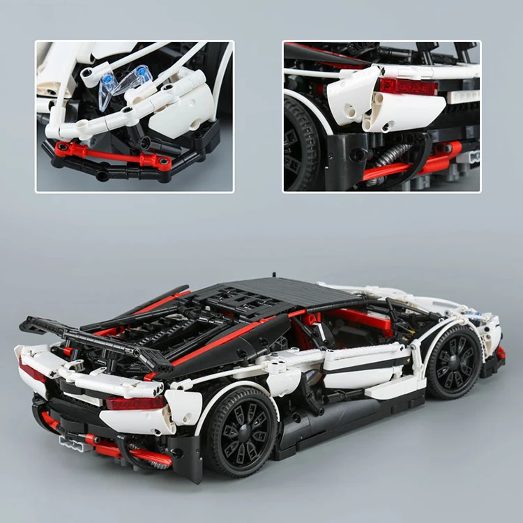 DHL 23006 Technic серия подлинный хэтчбек Тип R Набор строительных блоков кирпичи развивающие игрушки для детей мальчик подарки модель