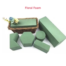 1 шт. DIY игрушки для рукоделия Цветочные пенопластовые блоки цветок пенопластовые кирпичи сухие влажные Дети Раннее искусство развивающая игрушка Свадебный дом украшение O
