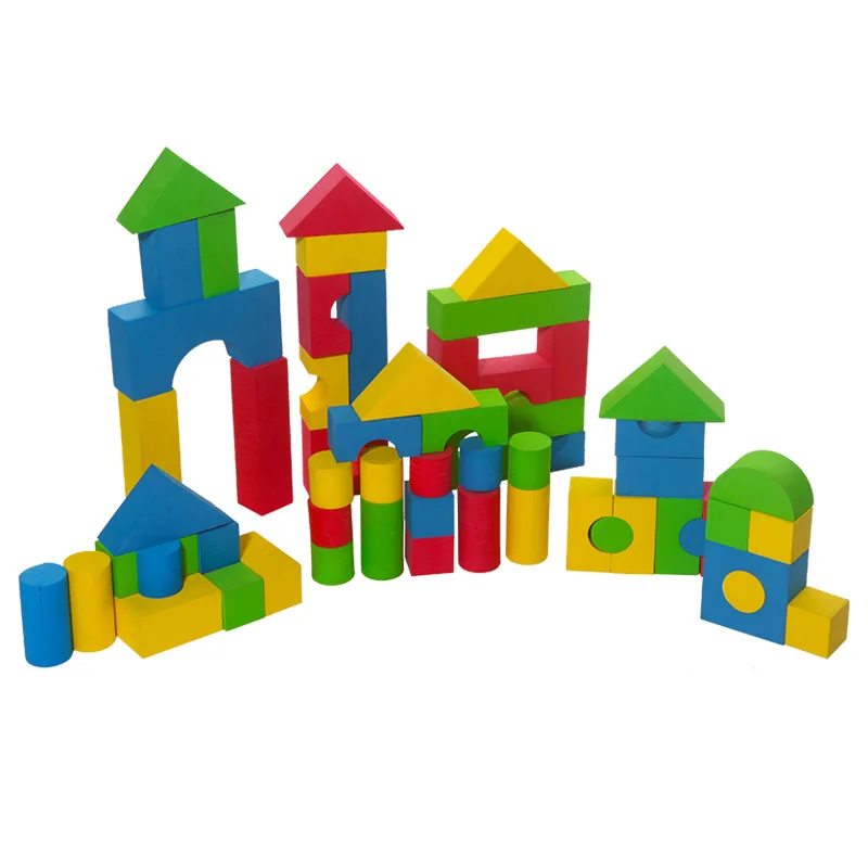 

CHILDREN'S Building Blocks Kindergarten Eva Soft Safe Educational Early Preschool Education Color Cognitive Intelligence Develop