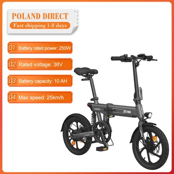 

HIMO Z16 36V 10AH 250W Foldable Electric Bike 16 Inch Fat Tire Folding Electric Bicycle Moped 25km/h Max Speed 100kg Max Load