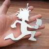 Brandnew 1 inch/ 2 inch/ 5 inch Top Quality large big ICP HATCHETMAN charms stainless steel jewelry hatchet men free 30''Chain 5