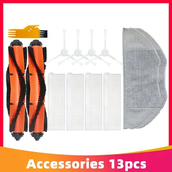 

hot sale 13PCS Main Brushes Side Brush Filters Cleaning Rag Mop Cloths for Xiaomi Mijia G1 Robot Vacuum Cleaner Accessories