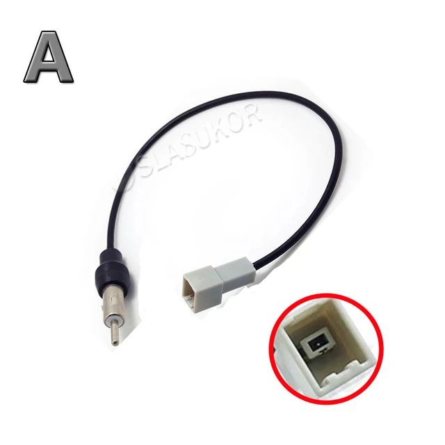 ADAPTATEUR D ANTENNE HYUNDAI 2008 ET + KIA 2007 ET + DIN