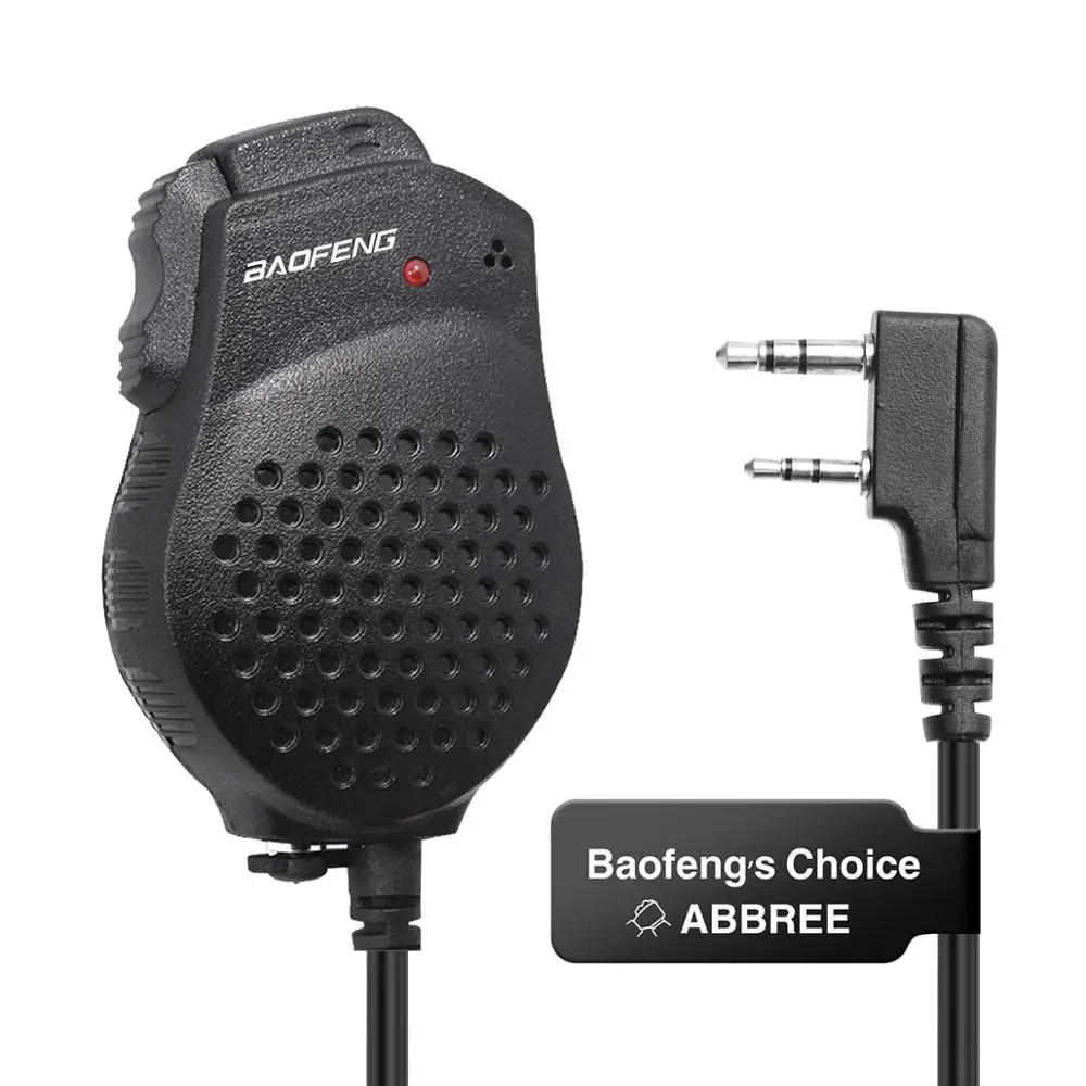Altavoz de micrófono Baofeng Dual PTT para walkie-talkie, UV-82, UV82, UV-82L, UV-8D, UV-89, UV-82HP, portátil, Radio CB