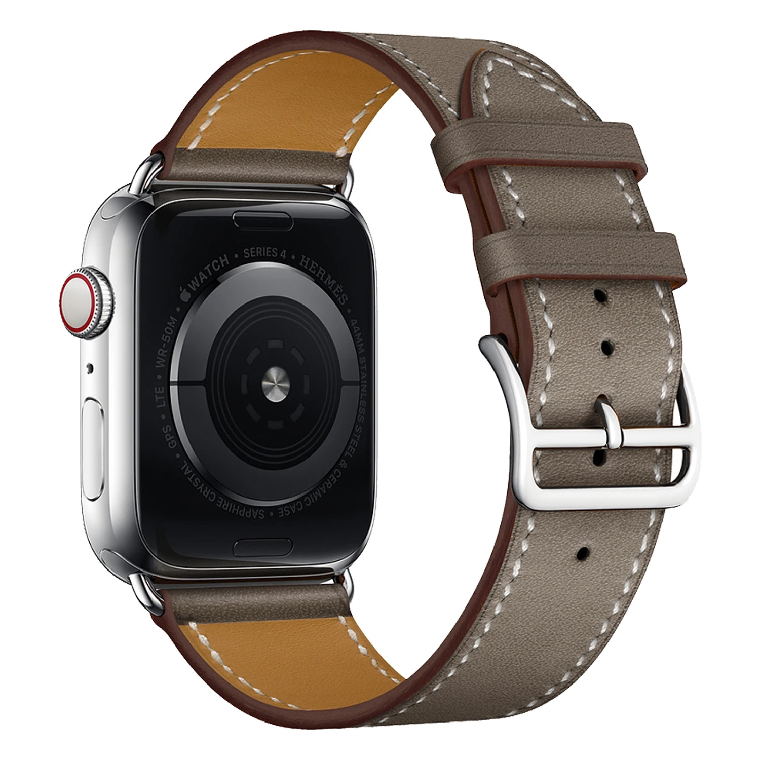 Высококачественная кожаная Петля для iwatch серии 5 4 3 2 1 40 мм 44 мм ремешок для Apple Watch 38 мм 42 мм