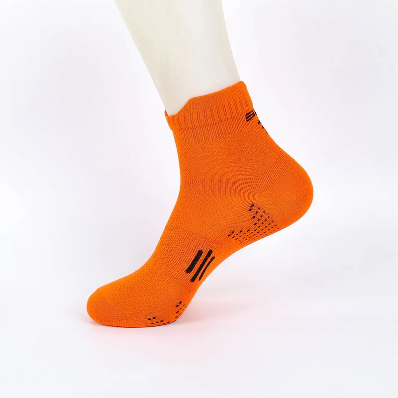 Breathable Bright Color Athletic Ankle Socks - Women's Outdoor Sports No Show Socks