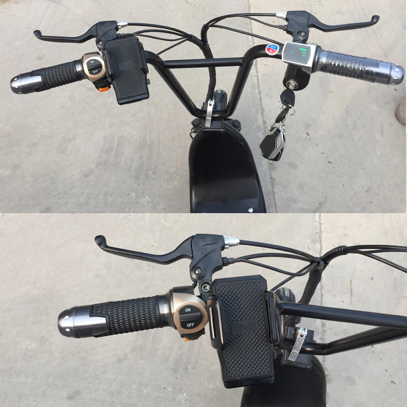 12 дюймов электрический велосипед самокат мини два круглых складных велосипеда