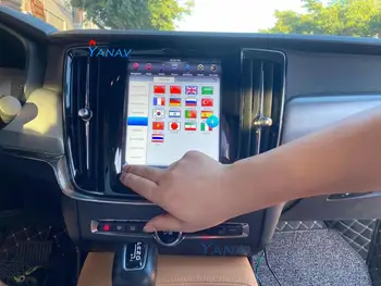 

Car radio Multimedia player tesla style Android 9.0 Interface Box Car decoding box For-volvo S60 V60 XC40 XC60 XC90 S90 V90 V40