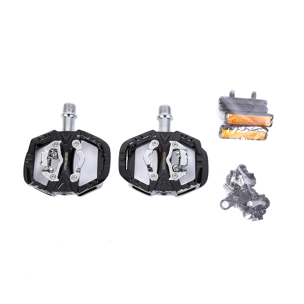 ZERAY ZP-108S ZP-109S Cycling Road Bike MTB Clipless Pedals Self-locking Pedals SPD Compatible Pedals Bike Parts 108s