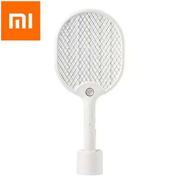 

Xiaomi Youpin JORDAN JUDY Electric Mosquito Swatter Racket With LED Light Double Safety Switch USB Rechargeable With Stand Base