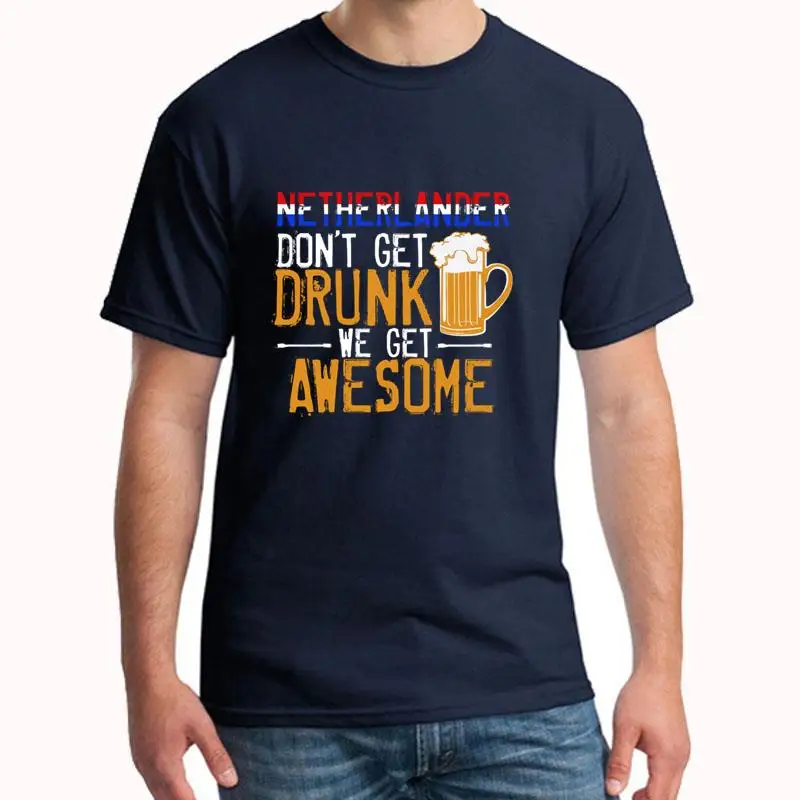 

New Style Netherlands Drink Beer Country Amsterdam tshirt XXXL 4Xl 78XL Comical Polyamide Letter mens t-shirts