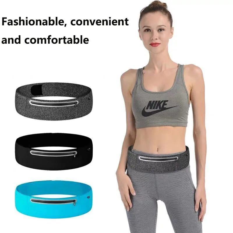 

2020 new fashion sports waist bag ultra-thin ultra-light waterproof scratch-resistant breathable running fitness outdoor sports