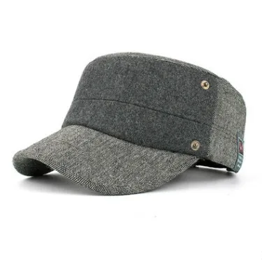 SILOQIN тренд Snapback мужская плоская кепка Осень Зима утолщаются сохраняющие тепло армейские кепки регулируемый размер Досуг движение туристические шляпы - Цвет: Color 3