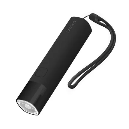 Original Xiaomi SOLOVE X3 LED Flashlight 3000mAh Mobile Power USB Multi-function Brightness Torch Power Bank Portable Lighting cool flashlights Flashlights