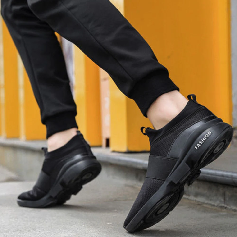 Walking Shoes Men Sneakers Breathable Casual Shoes Male Sneakers Lightweight Breathable Trainers Tenis Masculino Adulto D30