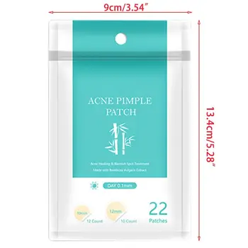 

22Pcs Acne Pimple Treatment Patches Invisible Sticker Comedo Remover Facial Mask 094E