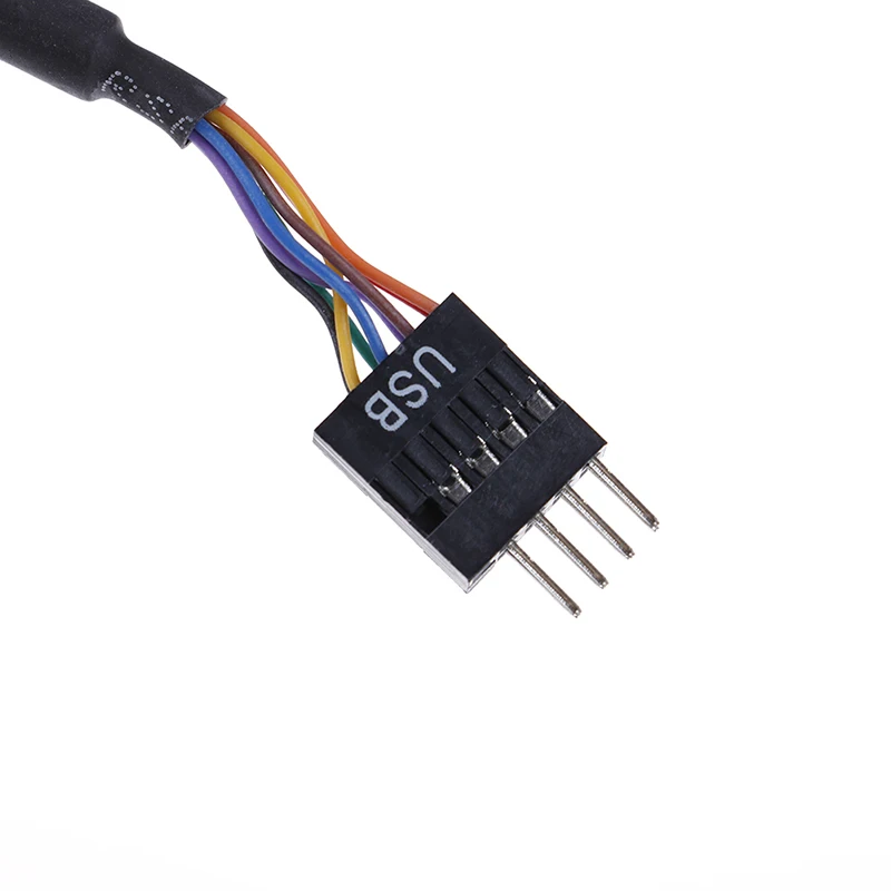 USB 3,0 20 контактный разъем заголовка материнской платы к Usb 2,0 9 Pin типа «папа» адаптер конвертер кабель для компьютера ПК