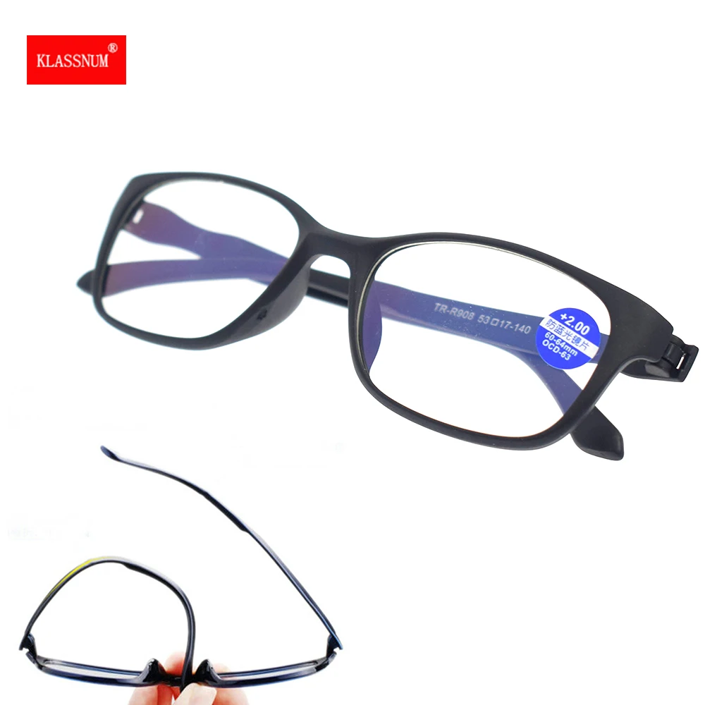 1pc TR90 Ultralight Anti Blue Ray Reading Glasses Anti Blue Light