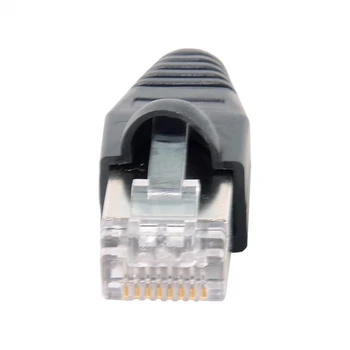 

10pcs/lot Metal Shield RJ45 RJ-45 8P8C Network CAT CAT5E Modular UTP STP Plug Connector