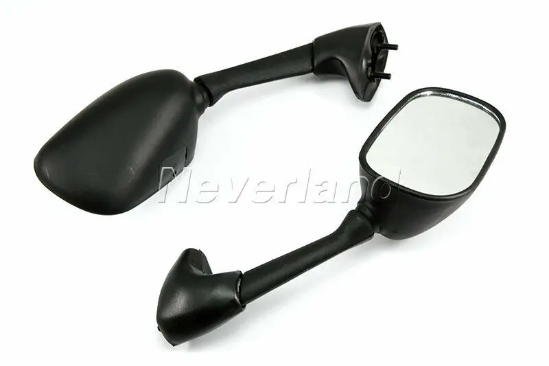 1 пара левых+ правых зеркал заднего вида мотоцикла для Yamaha YZF R1 2007 2008 07 08 черный