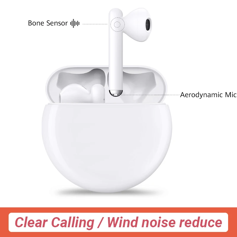 В наличии оригинал HUAWEI FreeBuds 3 FreeBuds3 Bluetooth наушники TWS беспроводные Kirin A1 чип 20 часов
