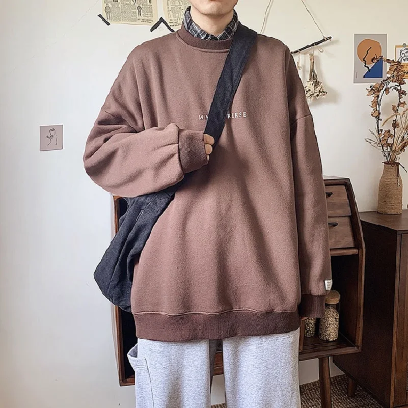 khaki mens sweatshirt