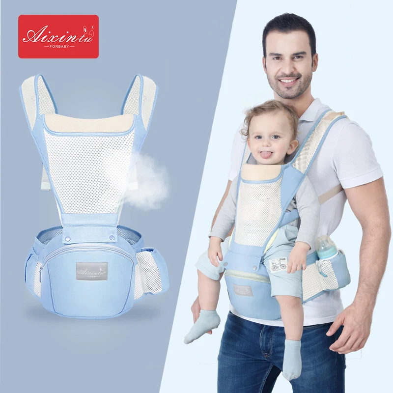 Высокое качество прекрасный кролик ребенок Хипсит(пояс для ношения ребенка) кенгуру Хипсит(пояс для ношения ребенка) Универсальный поперечный перед держанием стиль