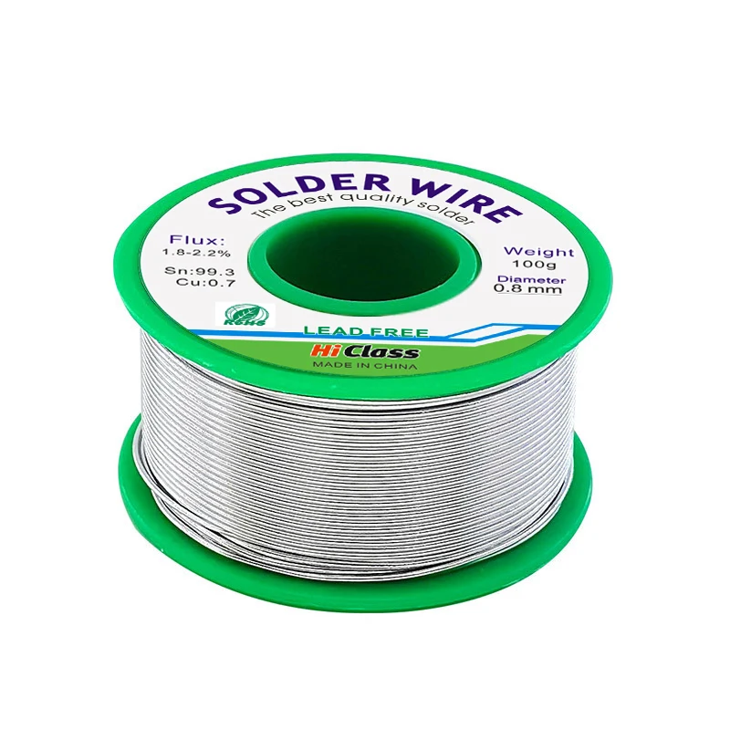 Lead-free solder wire 0.5mm/0.6mm/0.8mm/1.0mm/1.2mm/1.5mm/2.0mm Flux-core solder 50g 100g Rosin solder tin Welding wire Lead-free solder wire 0.5mm/0.6mm/0.8mm/1.0mm/1.2mm/1.5mm/2.0mm Flux-core solder 50g 100g Rosin solder tin Welding wire
