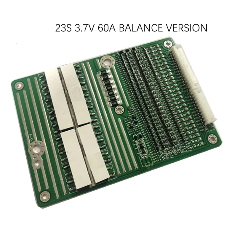16S 60A BMS Lifepo4 Защитная плата для батареи PCB модуль зарядного устройства 3,7 V 20S 17S версия баланса четыре трубки для электровелосипеда - Цвет: 5
