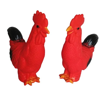 

Cartoon Rooster Original Garage Kit Classic Toy Cock Animal Figure Mini Doll Collectible Model Loose Toy