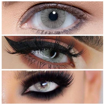 

2pcs/pair Colored Contact Lenses Color lens for Eyes Colorful Cosmetic Colored Eye Lenses Color Contacts lenses