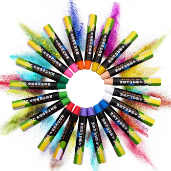 

20pcs School Non Toxic Office Supplies Doodle Mark Water Soluble Chalk Teaching Dust Free Portable Teacher Children Eco Friendly