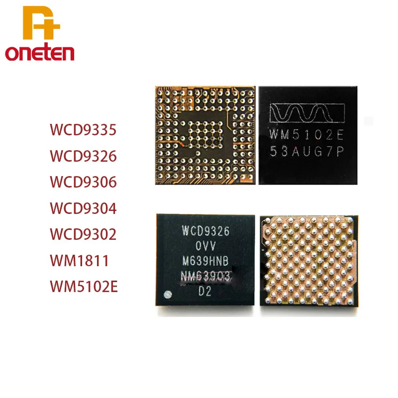 1Pcs WCD9335 WCD9326 WCD9306 WCD9304 WCD9302 WM1811 WM5102E Audio IC Chip |