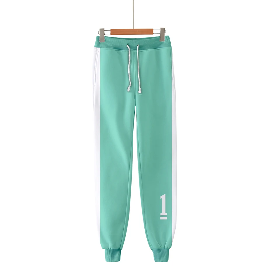 Haikyuu Aoba Johsai Pants Teens Sweatpants Cosplay Sports Trousers Fashion Popular Trend Comfortable Casual Men Loose Mid | Мужская
