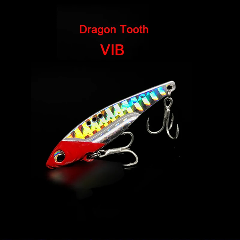 

8g/13g/16g/20g VIB Lure Sequin Iron Plate Metal VIB Blood Groove Hook 10#8#6# Tossing Sea Fishing Freshwater Sea Black Bass