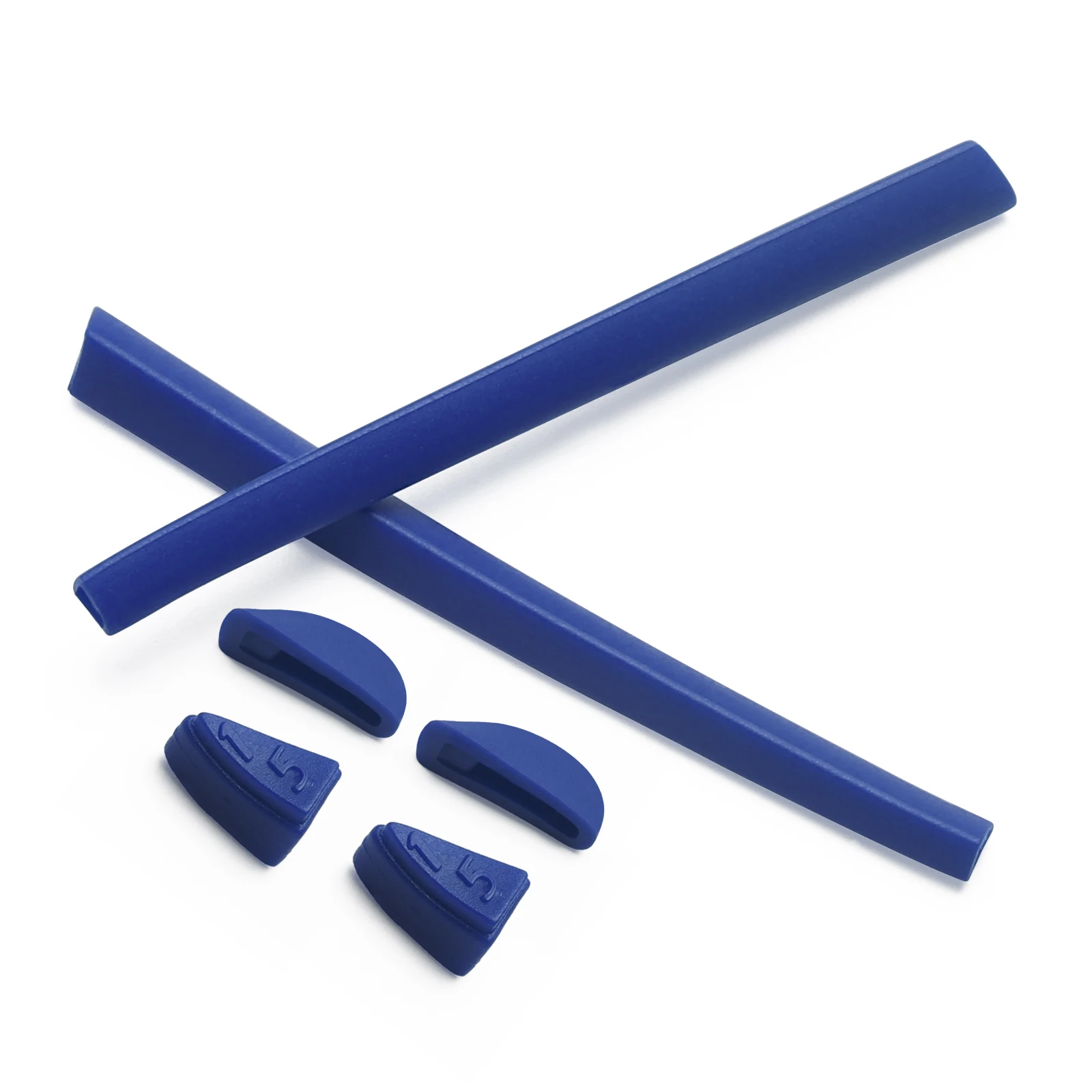 Navy Blue PapaViva резиновый комплект сменные носки с ушками и носоупоры для аутентичных солнцезащитных очков Romeo 2 - Цвет: Navy Blue