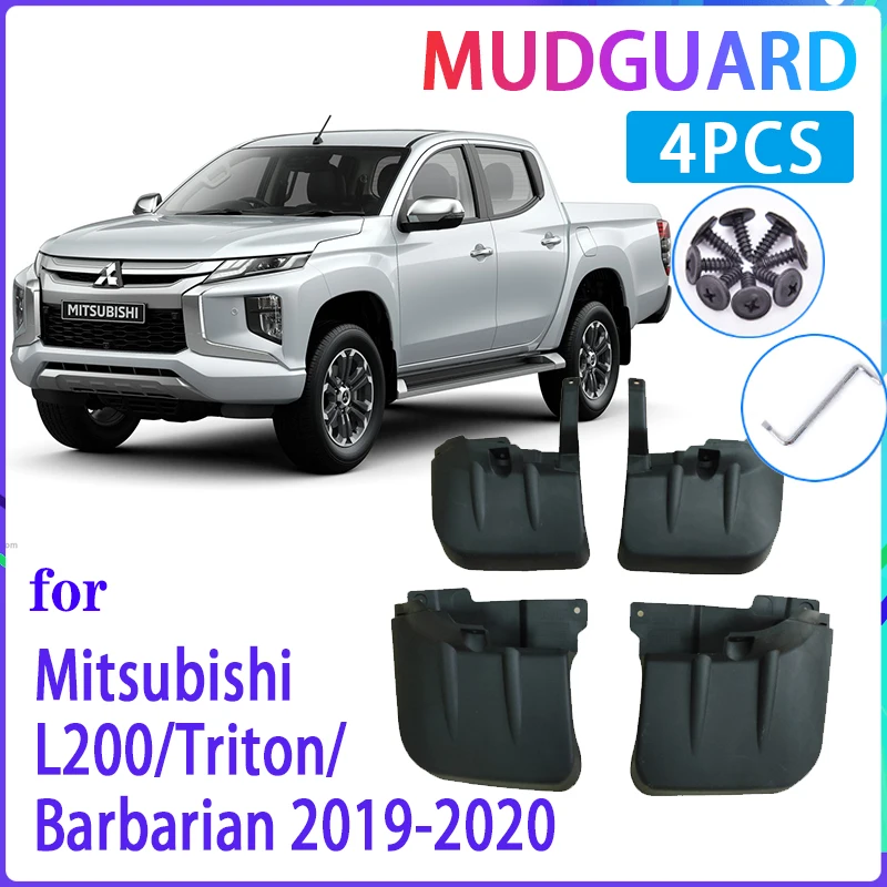 Автомобильные Брызговики для Mitsubishi L200 Triton barbaran 2019 ~ 2020 крыло