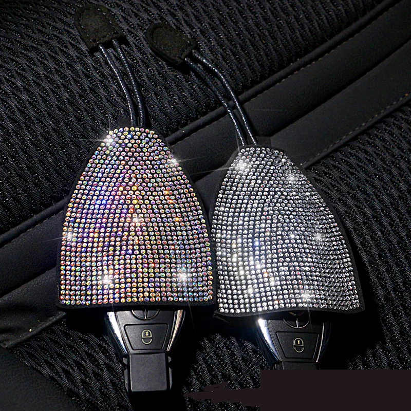 

Car Key Case Chain Bag For Girls Women Car Key Case Auto Key Protection Cover For Kia Fashion Colorful Holder Auto Accessories