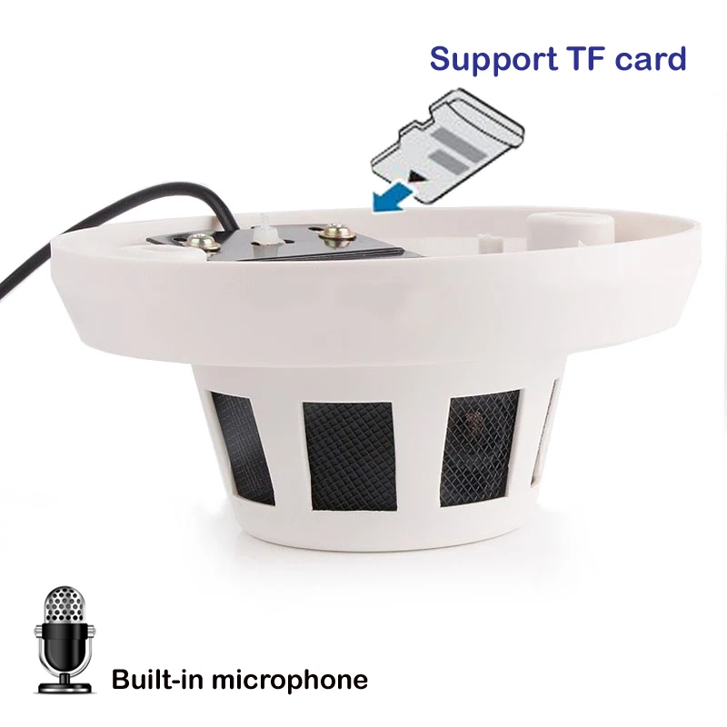 5MP 4MP 3MP 1080P POE Wifi Audio Mini Dome IP Camera ONVIF H.264 H265 CCTV P2P Android IOS Smoke Anti-theft in Families camhi