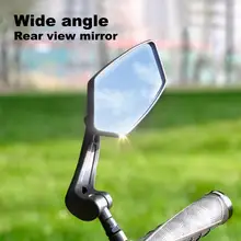 

Convenient 1 Set Useful Blast-Resistant Handlebar Bike Mirror Multi-purpose Bike Rearview Mirror Eco-friendly for Cycling