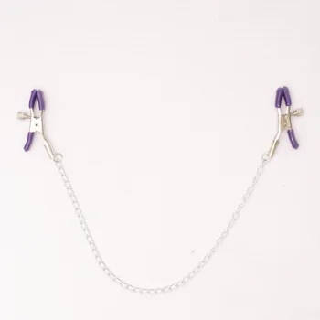 Chains Metal Nipple Clamps Sex Toys Nipples Clips Adult Games For Couples Flirt Toys Nipple Clips For Women  For Women Fetish 6