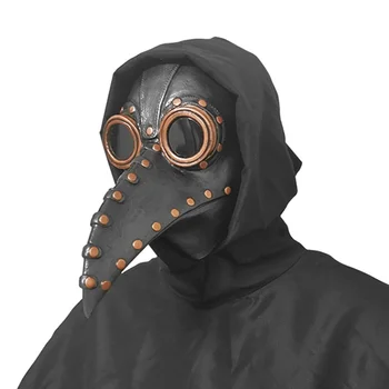 

Funny Steampunk Cosplay Props Accessories Halloween Mask Plague Steam Beak Festive Party Supplies