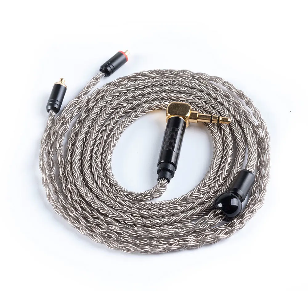 HiFiHear 16 Core посеребренный медный кабель 2,5/3,5 мм сбалансированный кабель с MMCX/2pin разъем для KZZS10 PRO AS10 C16 C12