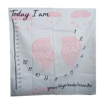 

Infant Baby Photo Blanket Photography Prop Backdrop Cloth Calendar Newborn Boys Girls Photos Accessories