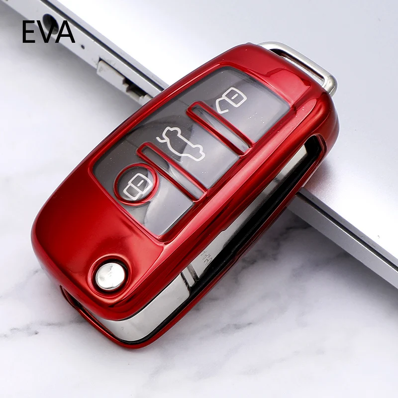 Audi Car key cover Red 